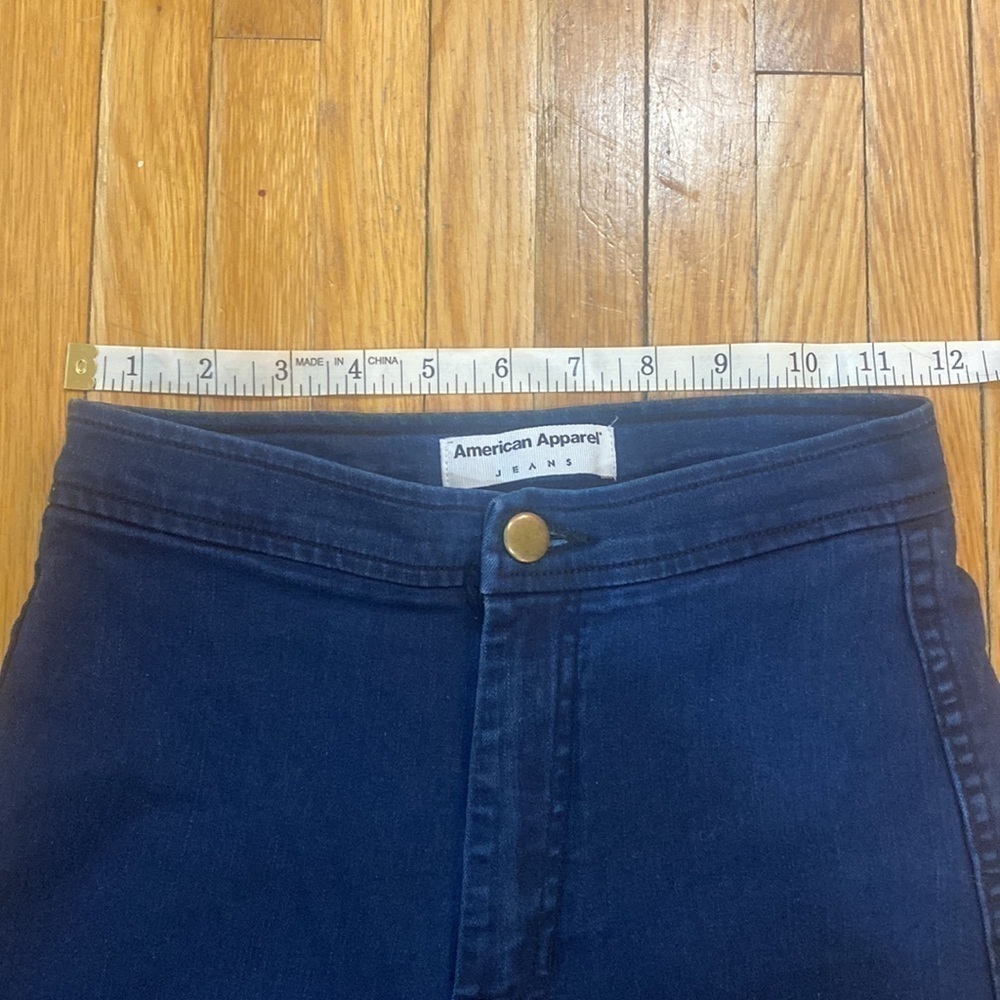 American Apparel Jeans High Waist Skinny - Picture 6 of 13